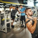 Lat machine presa supina
